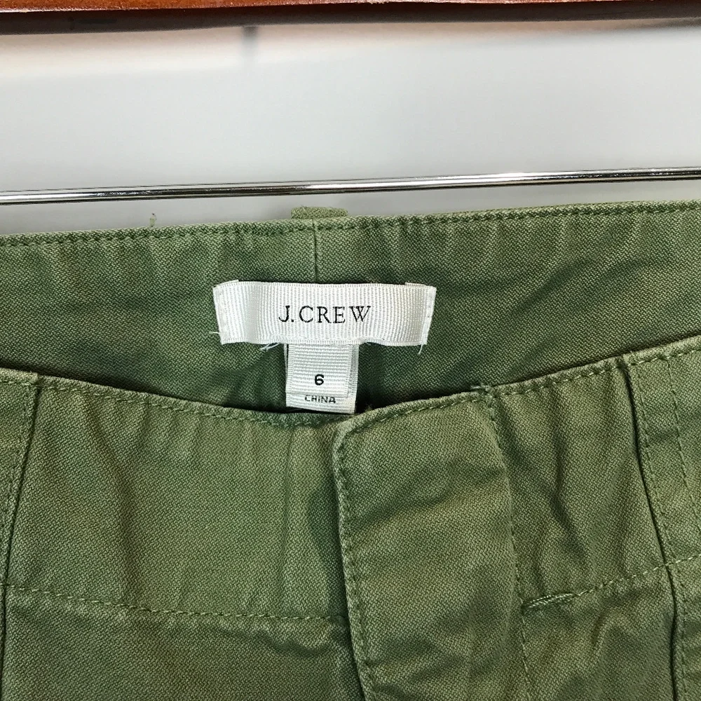 🌴 J Crew Canvas Pants Sz 6